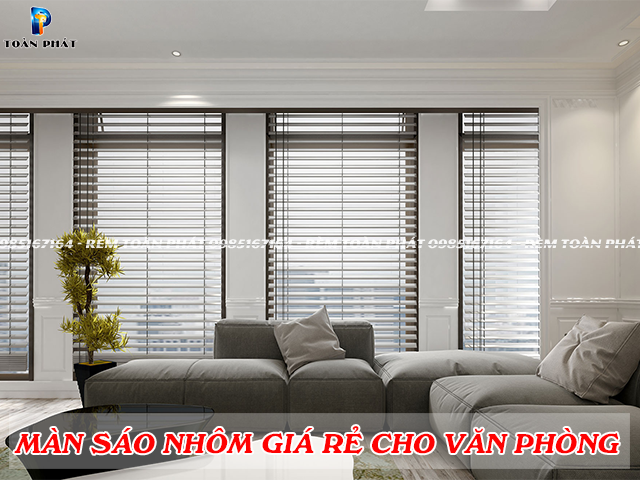 Mẫu màn sáo nhôm chống nắng tại quận 1 tphcm